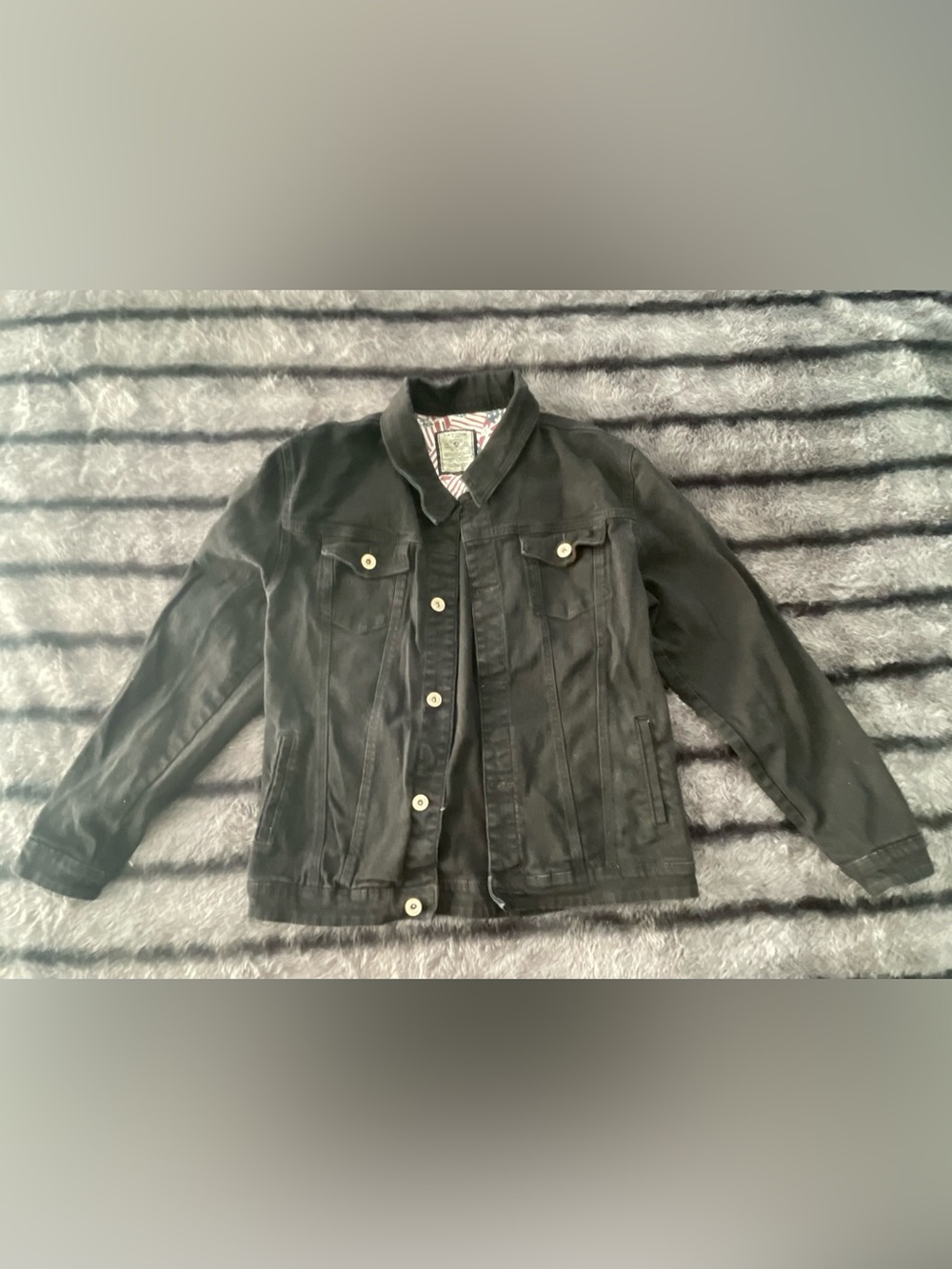 Black Kids Denim Jacket